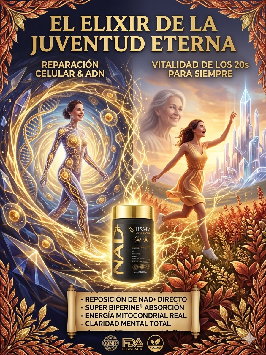 NAD + PREMIUM 1500MG EL ELIXIR DE LA LONGEVIDAD - Imagen 7