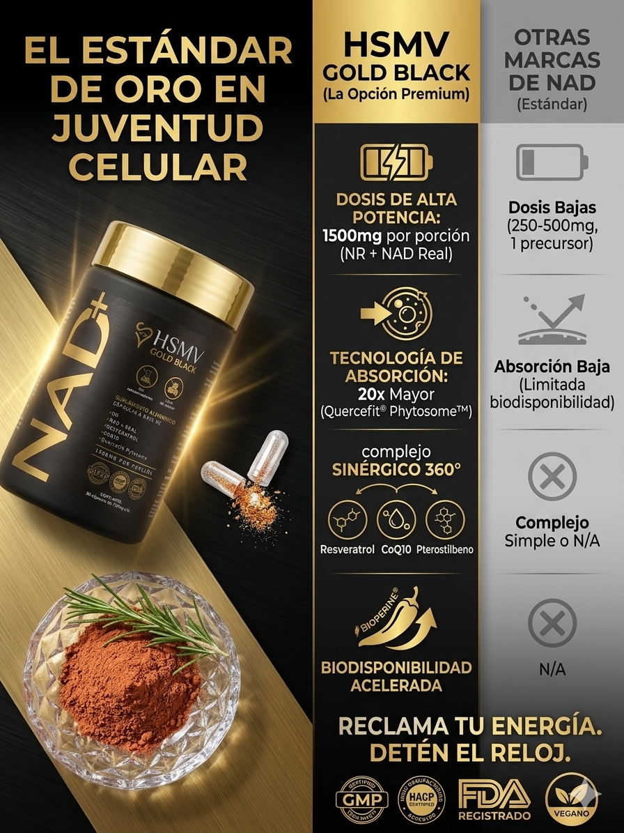 NAD + PREMIUM 1500MG EL ELIXIR DE LA LONGEVIDAD - Imagen 9