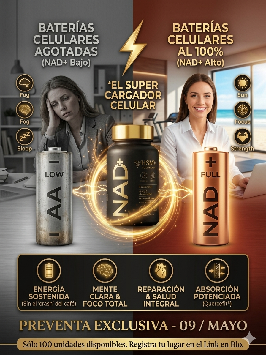 NAD + PREMIUM 1500MG EL ELIXIR DE LA LONGEVIDAD - Imagen 2