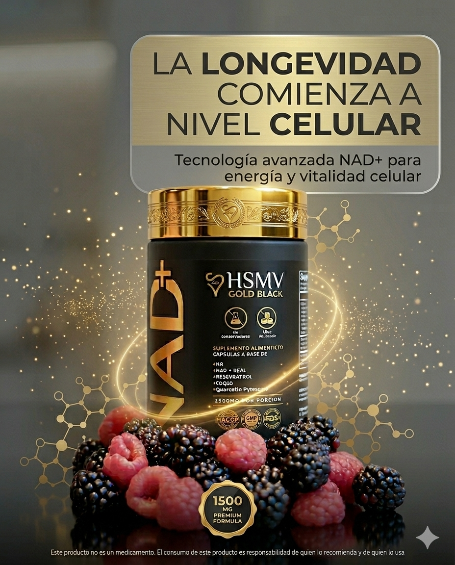 NAD + PREMIUM 1500MG EL ELIXIR DE LA LONGEVIDAD - Imagen 13