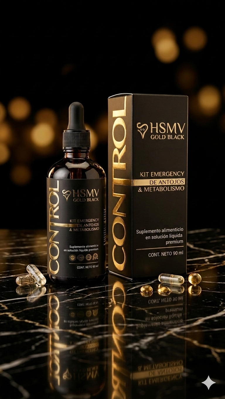 GOTAS HSMV GOLD BLACK (15 DÍAS) - Imagen 3