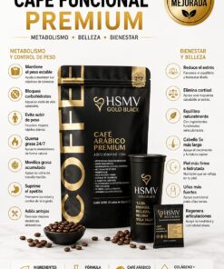 Alternative view of CAFÉ PREMIUM HSMV GOLD BLACK BOLSA (15 SOBRES)