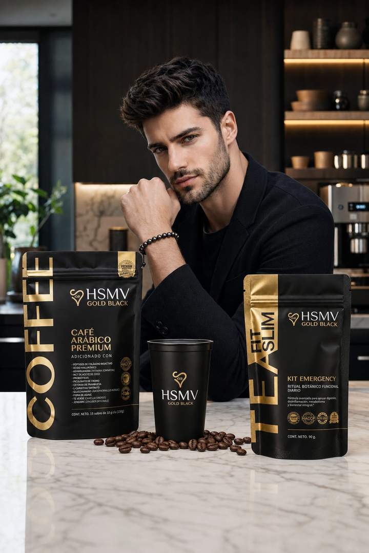 Té fit slim HSMV GOLD BLACK 2x$799 - Imagen 5