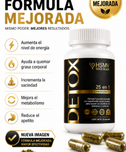 DETOX 25 EN 1 HSMV GOLD BLACK(15 DÍAS)